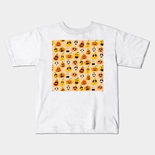 Cute Pumpkin Halloween Gift Kids T-Shirt